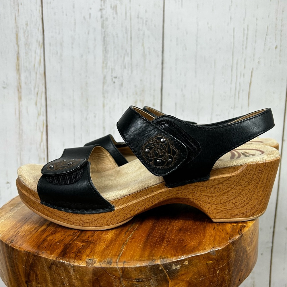Dansko® Women's Sonnet Sandals - Black - Size 41 - Picture 3 of 9